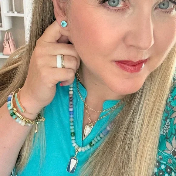 FINAL PRICE! Park Lane Turquoise Impression Earrings NIB - Picture 4 of 6